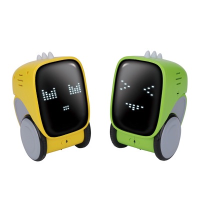 觸摸感應智能機器人兒童玩具語音指令手勢感應R16(綠色)