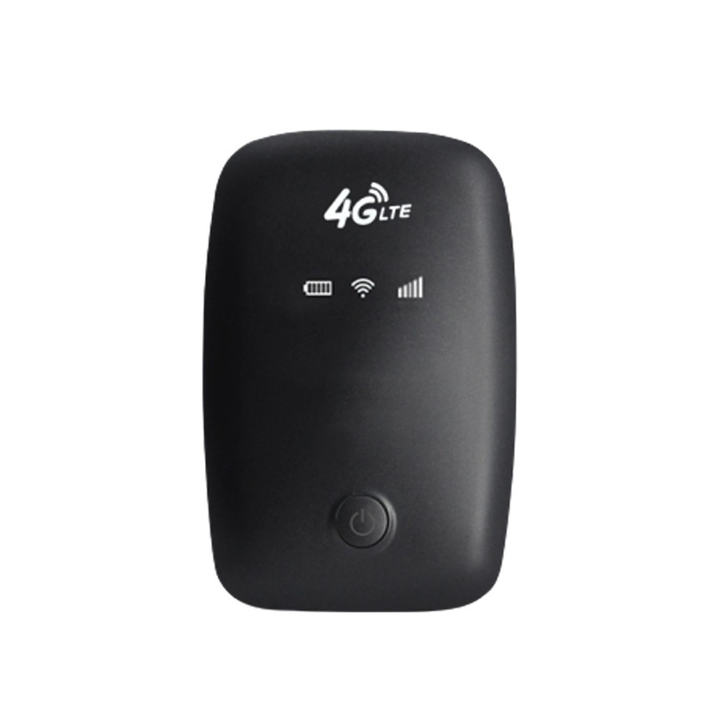 3G/4G LTE行動Wi-Fi分享器無線隨身WiFi攜帶式分享器SIM卡插卡(歐洲亞洲非洲大洋洲適用)(黑色)