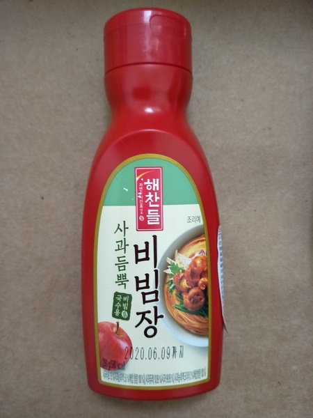 CJ해찬들 비빔장 470g(사과듬뿍)辣醬(拌麵專用)